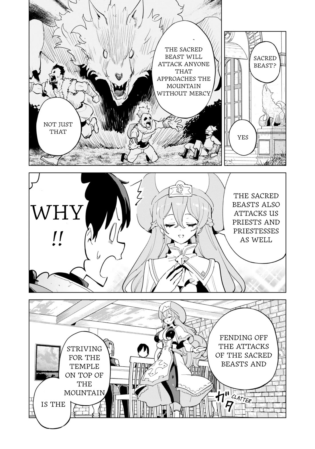 Gacha wo Mawashite Nakama wo Fuyasu: Saikyou no Bishoujo Gundan wo Tsukuriagero Chapter 82 page 18 - Chapter 82: Ruffikeltio Church