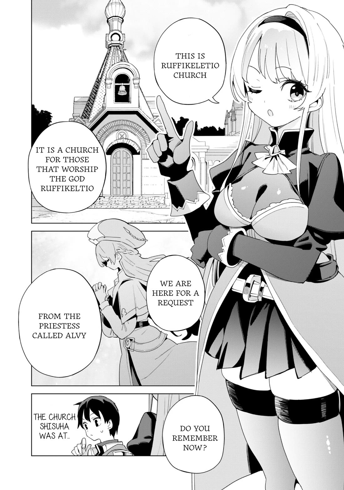 Gacha wo Mawashite Nakama wo Fuyasu: Saikyou no Bishoujo Gundan wo Tsukuriagero Chapter 82 page 6 - Chapter 82: Ruffikeltio Church