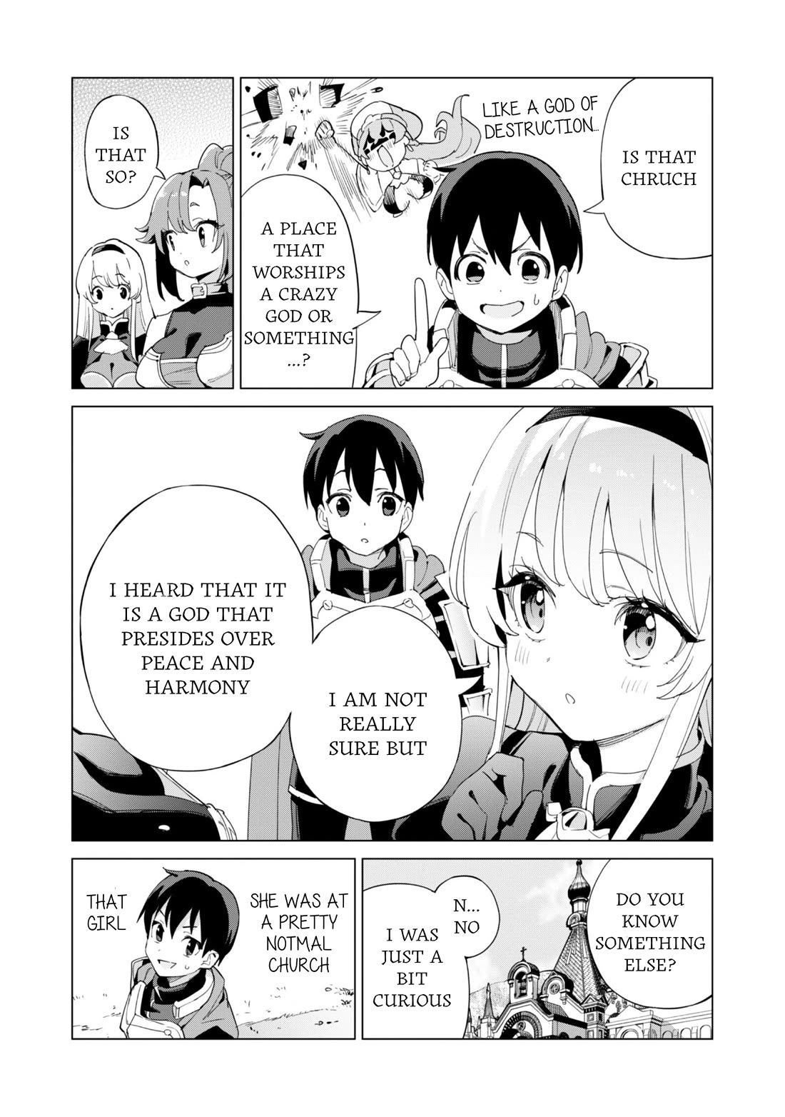 Gacha wo Mawashite Nakama wo Fuyasu: Saikyou no Bishoujo Gundan wo Tsukuriagero Chapter 82 page 7 - Chapter 82: Ruffikeltio Church