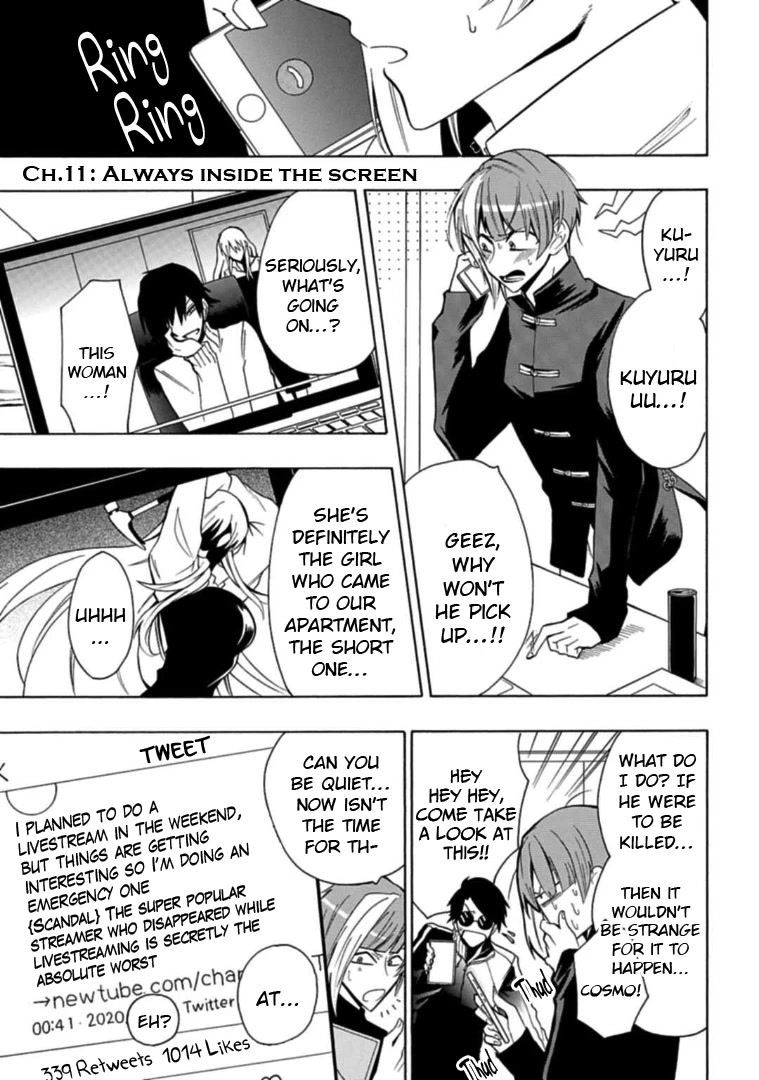 Gachi Koi Nenchakujuu: Net Haishinsha no Kanojo ni naritakute Chapter 11 page 1 - Chapter 11: Always inside the screen