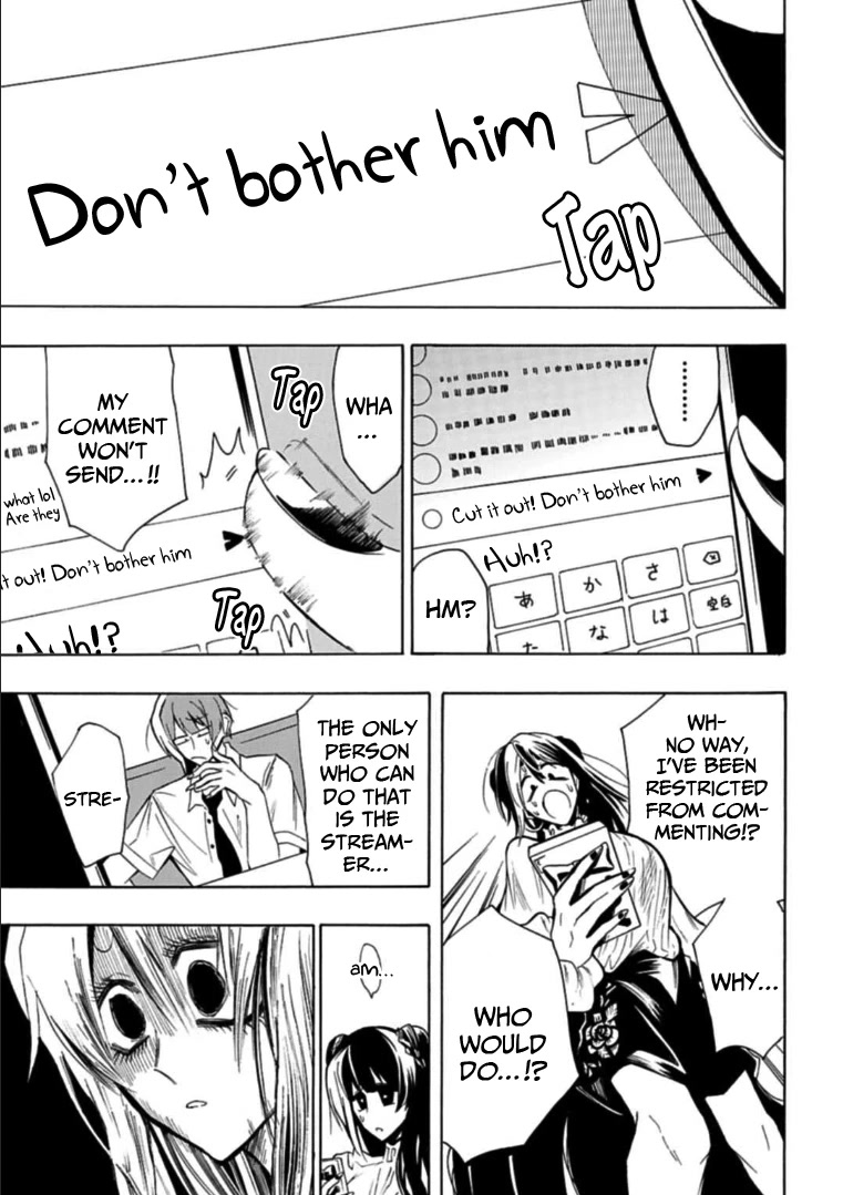 Gachi Koi Nenchakujuu: Net Haishinsha no Kanojo ni naritakute Chapter 15 page 17 - Chapter 15: Comment restriction