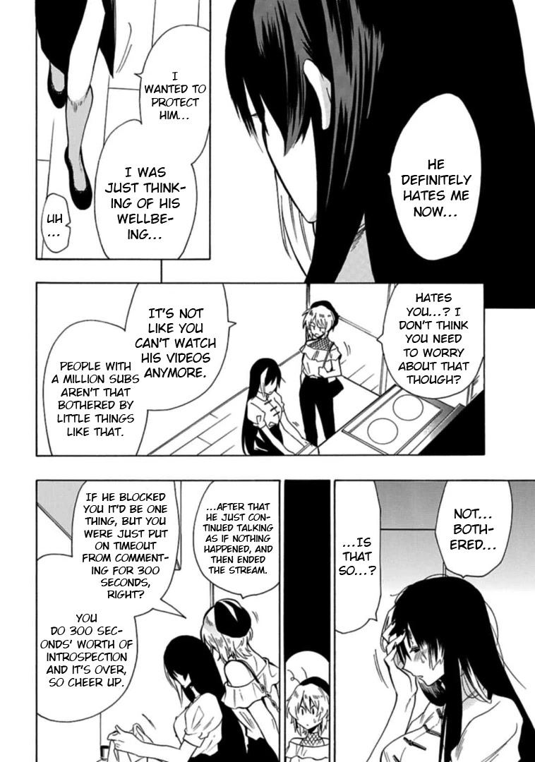 Gachi Koi Nenchakujuu: Net Haishinsha no Kanojo ni naritakute Chapter 16 page 4 - Chapter 16: Selfish love