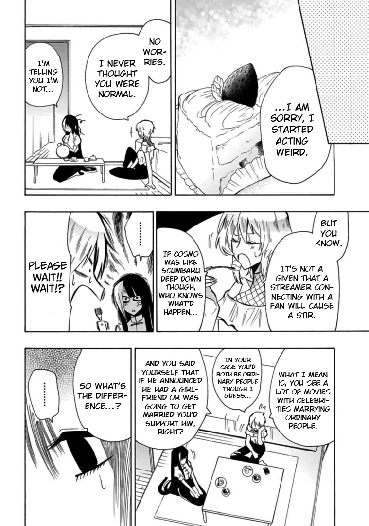 Gachi Koi Nenchakujuu: Net Haishinsha no Kanojo ni naritakute Chapter 16 page 8 - Chapter 16: Selfish love