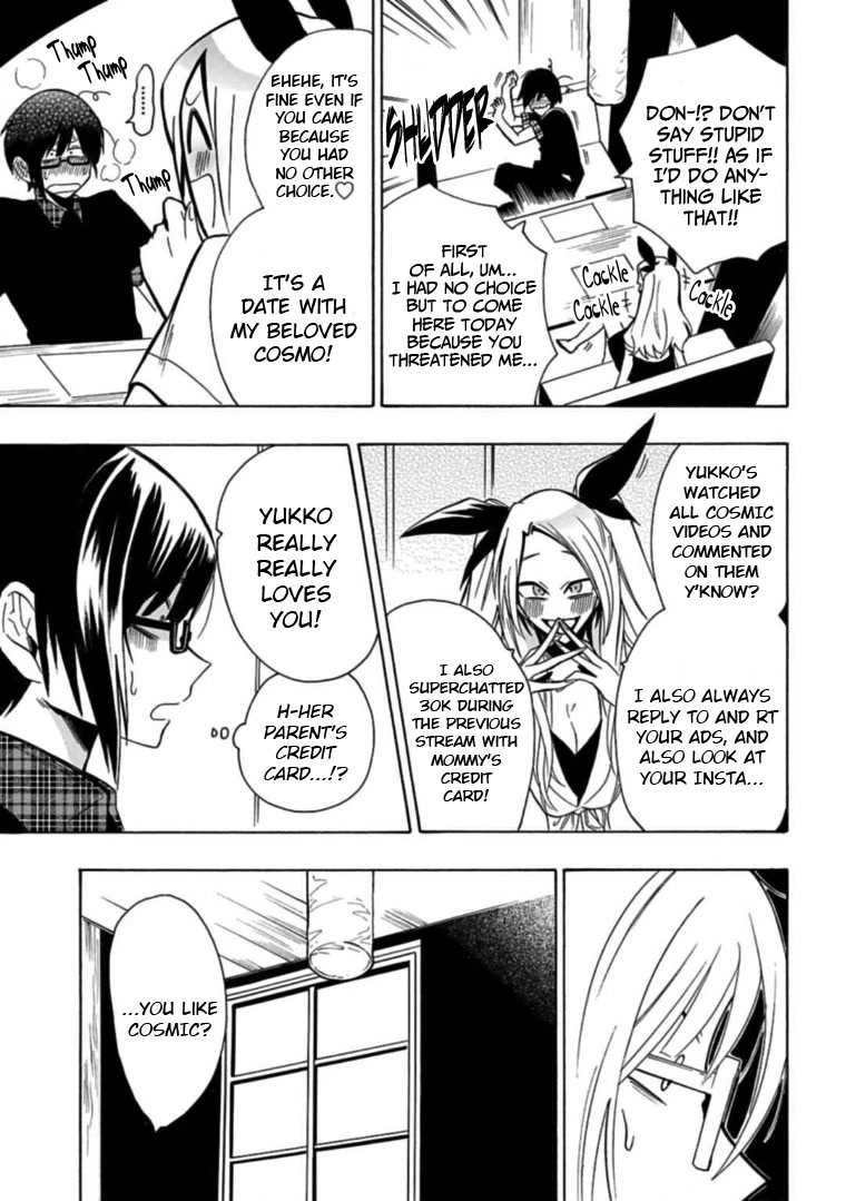 Gachi Koi Nenchakujuu: Net Haishinsha no Kanojo ni naritakute Chapter 18 page 11 - Chapter 18: A Cosmo I don't know about