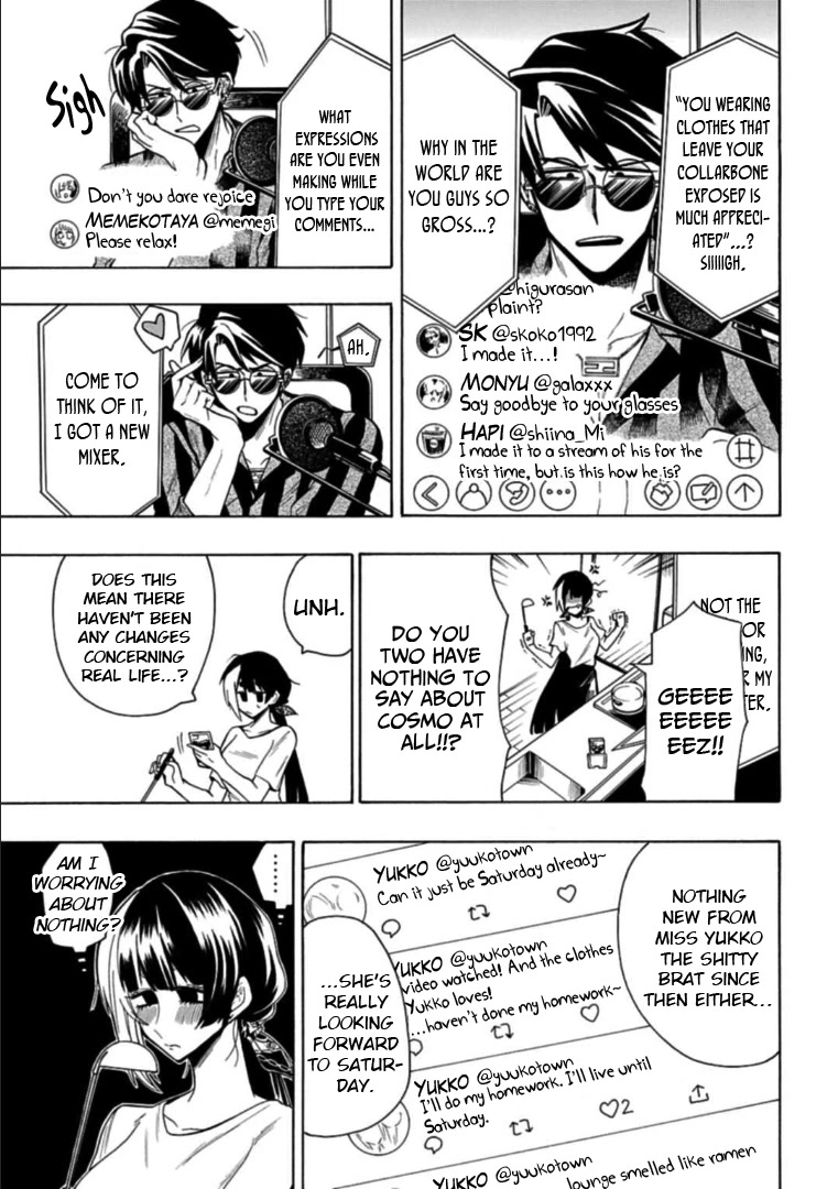 Gachi Koi Nenchakujuu: Net Haishinsha no Kanojo ni naritakute Chapter 18 page 3 - Chapter 18: A Cosmo I don't know about