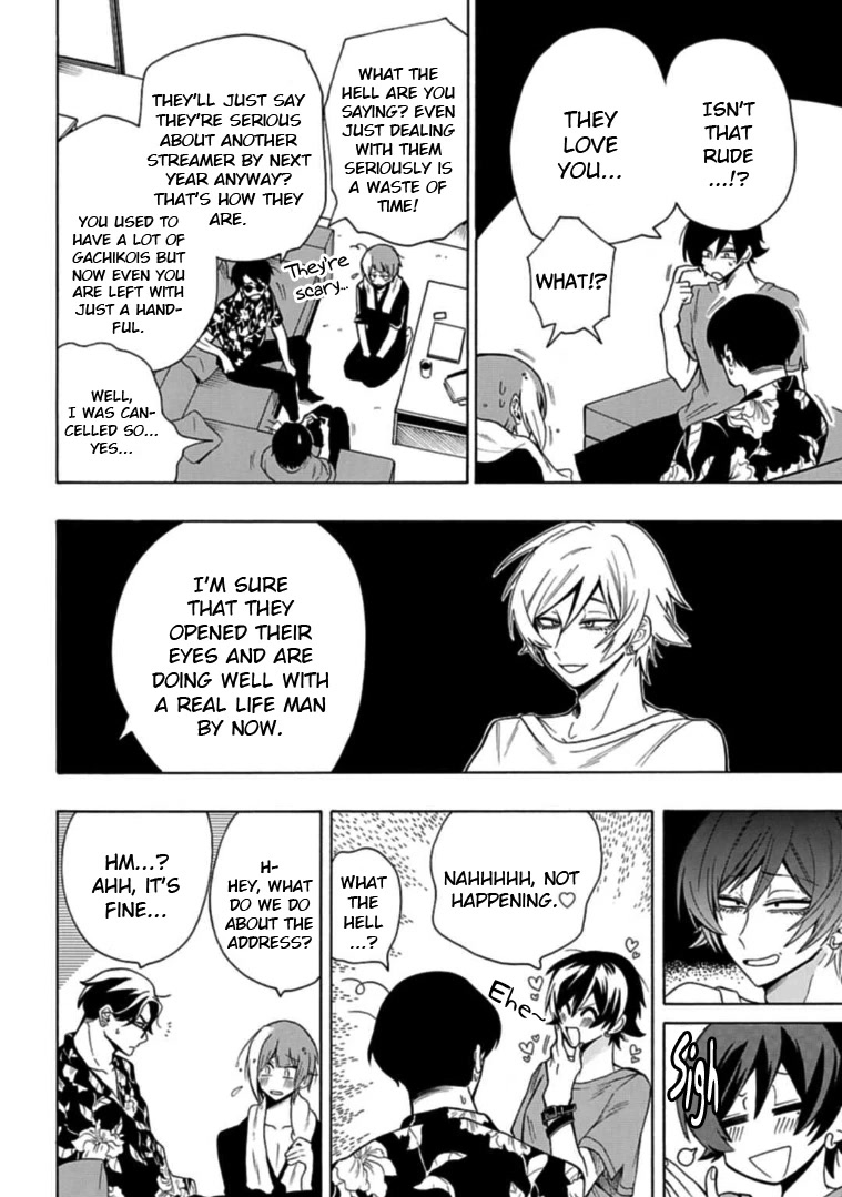 Gachi Koi Nenchakujuu: Net Haishinsha no Kanojo ni naritakute Chapter 19 page 12 - Chapter 19: Not fair