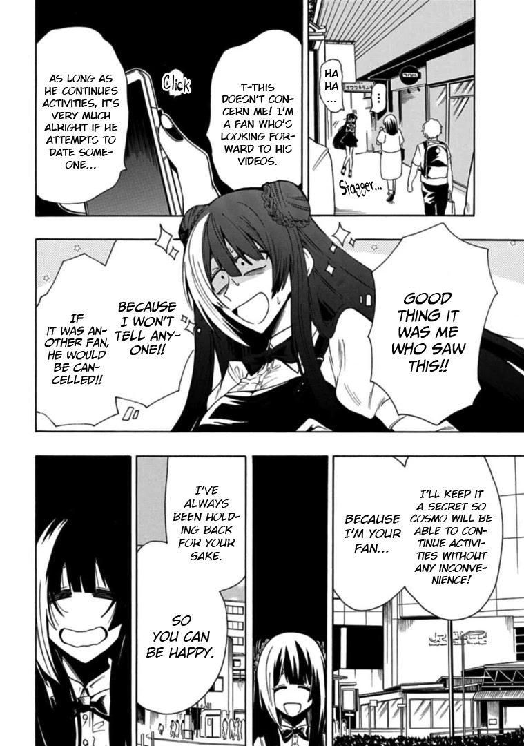 Gachi Koi Nenchakujuu: Net Haishinsha no Kanojo ni naritakute Chapter 19 page 4 - Chapter 19: Not fair