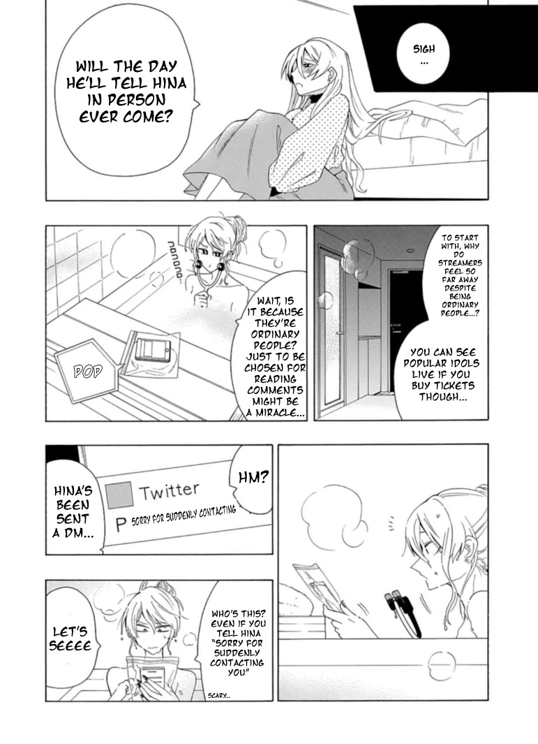 Gachi Koi Nenchakujuu: Net Haishinsha no Kanojo ni naritakute Chapter 2 page 4 - Chapter 2: Hotter than in the videos