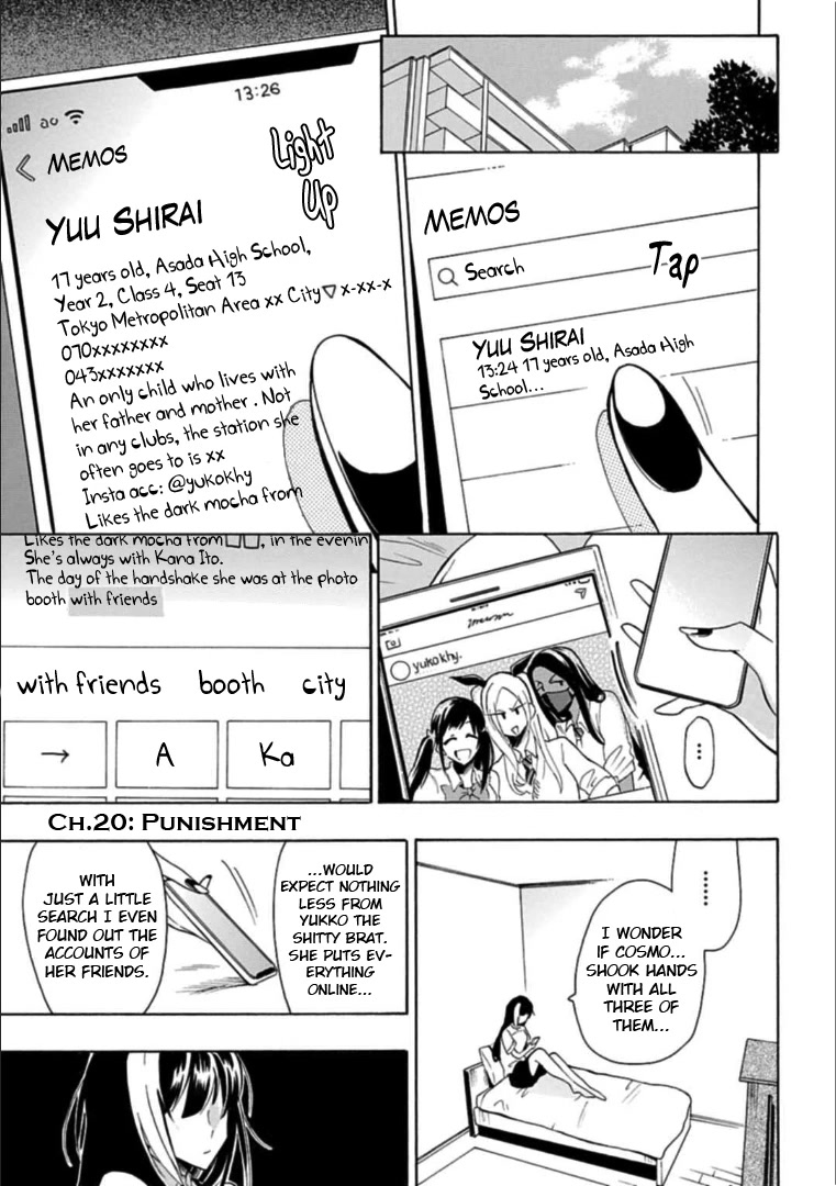 Gachi Koi Nenchakujuu: Net Haishinsha no Kanojo ni naritakute Chapter 20 page 1 - Chapter 20: Punishment
