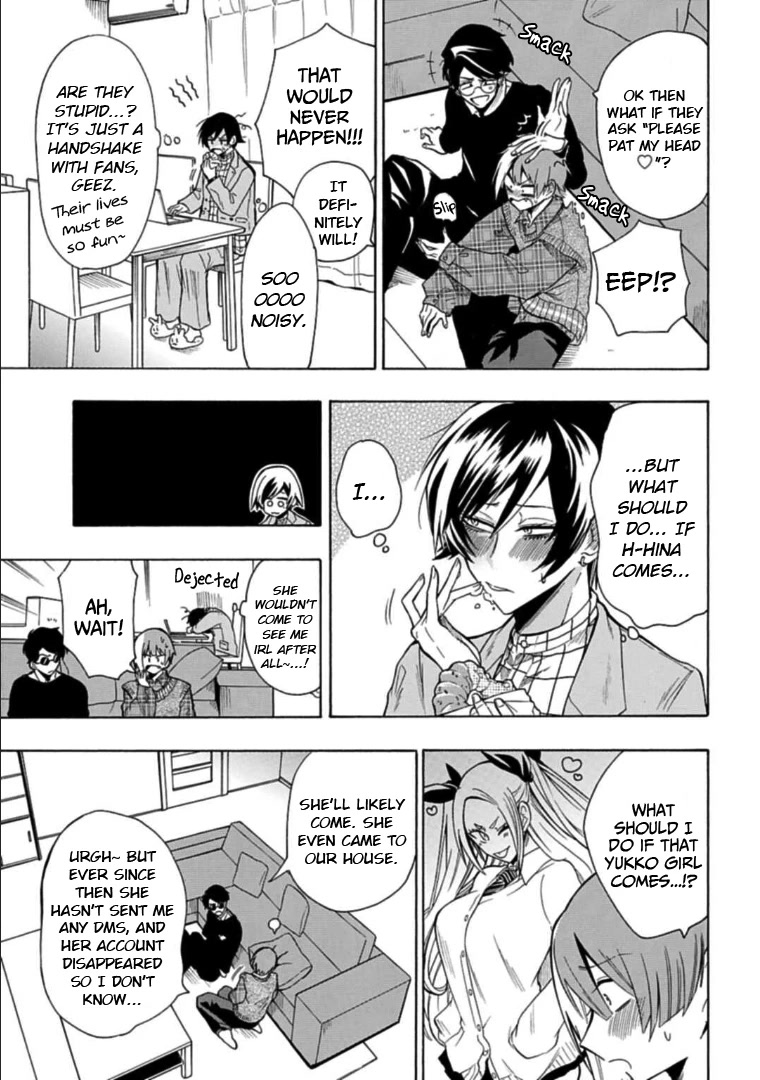 Gachi Koi Nenchakujuu: Net Haishinsha no Kanojo ni naritakute Chapter 21 page 9 - Chapter 21: How to meet him without causing trouble