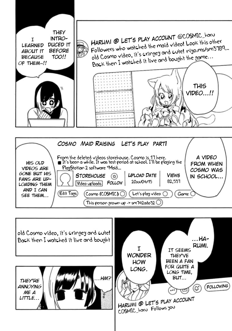 Gachi Koi Nenchakujuu: Net Haishinsha no Kanojo ni naritakute Chapter 23 page 12 - Chapter 23: My Cosmo