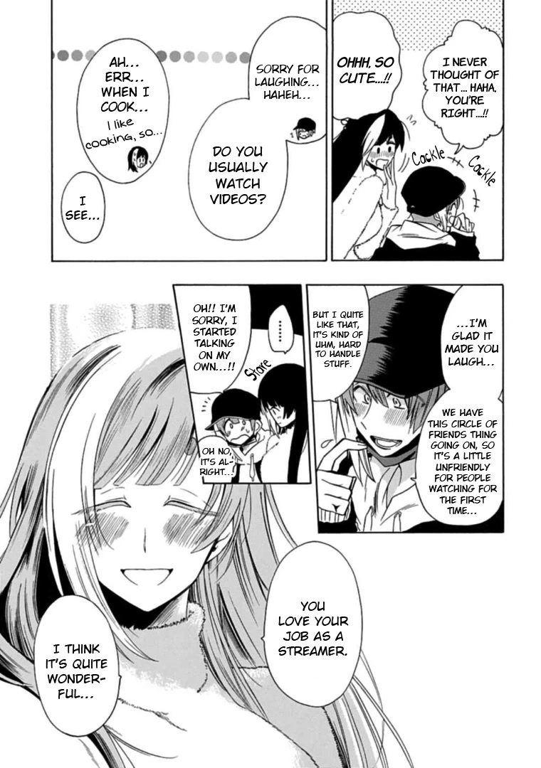 Gachi Koi Nenchakujuu: Net Haishinsha no Kanojo ni naritakute Chapter 23 page 5 - Chapter 23: My Cosmo