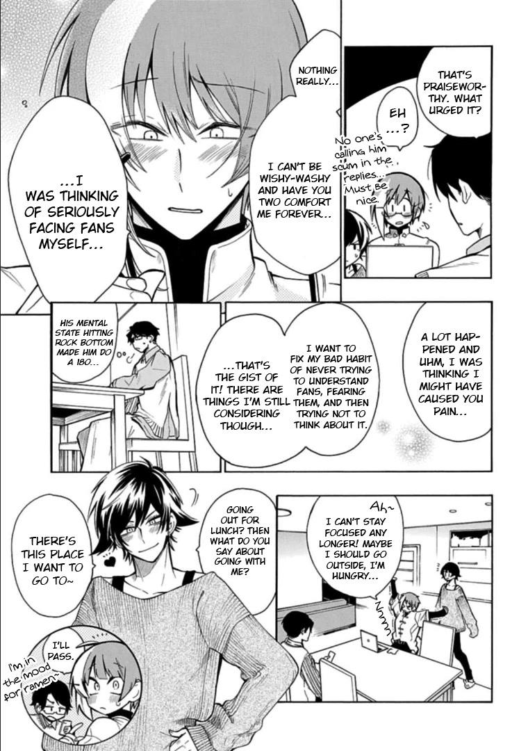 Gachi Koi Nenchakujuu: Net Haishinsha no Kanojo ni naritakute Chapter 28 page 11 - Chapter 28: Confession