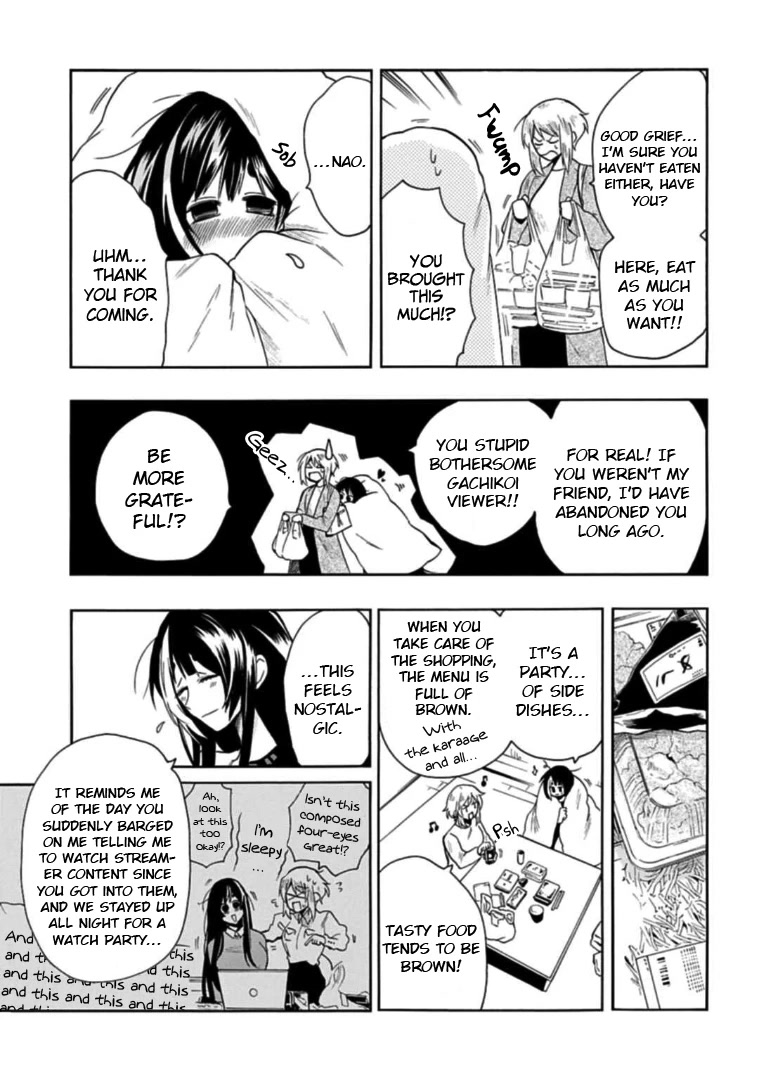 Gachi Koi Nenchakujuu: Net Haishinsha no Kanojo ni naritakute Chapter 29 page 13 - Chapter 29: Regret and reflection