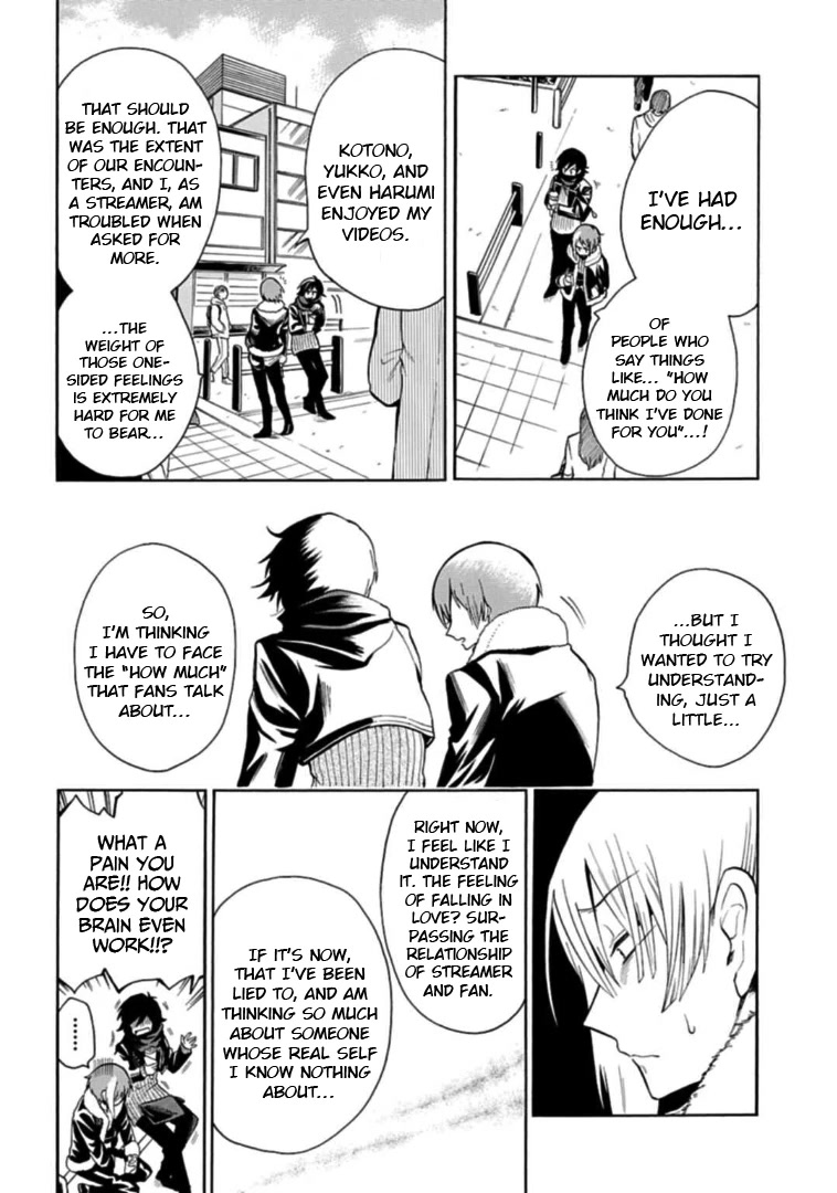 Gachi Koi Nenchakujuu: Net Haishinsha no Kanojo ni naritakute Chapter 29 page 4 - Chapter 29: Regret and reflection