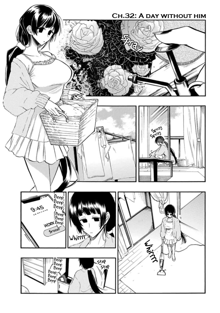 Gachi Koi Nenchakujuu: Net Haishinsha no Kanojo ni naritakute Chapter 32 page 1 - Chapter 32: A day without him