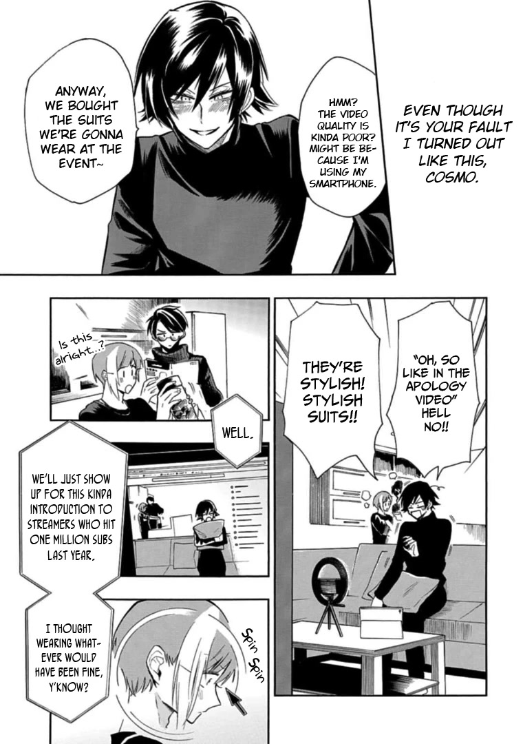 Gachi Koi Nenchakujuu: Net Haishinsha no Kanojo ni naritakute Chapter 32 page 11 - Chapter 32: A day without him