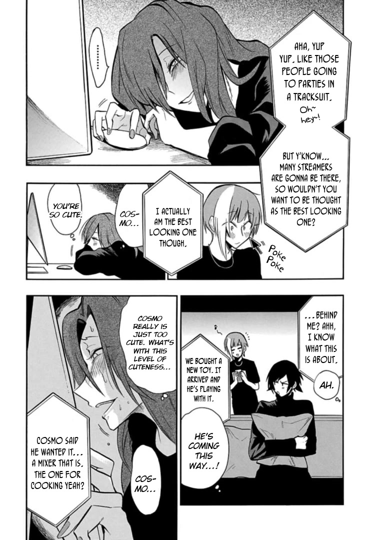Gachi Koi Nenchakujuu: Net Haishinsha no Kanojo ni naritakute Chapter 32 page 12 - Chapter 32: A day without him