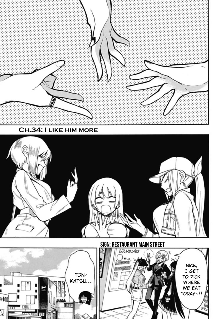 Gachi Koi Nenchakujuu: Net Haishinsha no Kanojo ni naritakute Chapter 34 page 1 - Chapter 34: I like him more