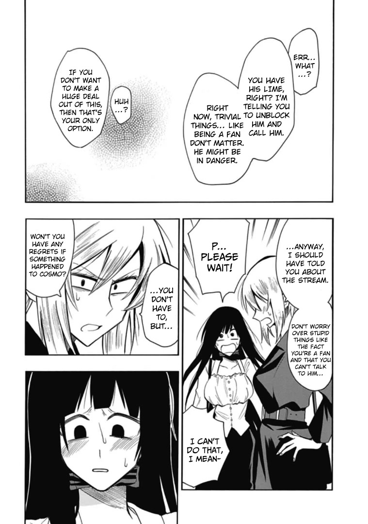 Gachi Koi Nenchakujuu: Net Haishinsha no Kanojo ni naritakute Chapter 35 page 8 - Chapter 35: Complication