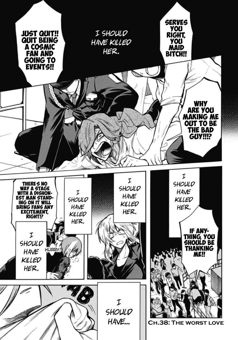 Gachi Koi Nenchakujuu: Net Haishinsha no Kanojo ni naritakute Chapter 38 page 1 - Chapter 38: The worst love