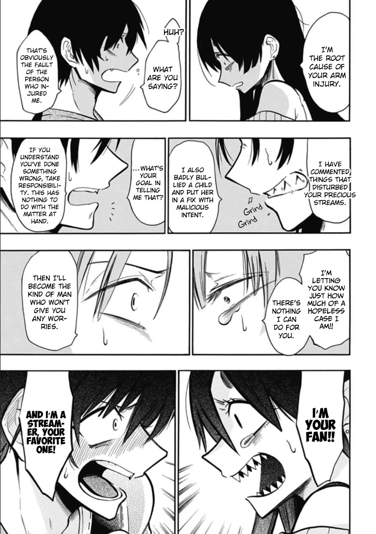 Gachi Koi Nenchakujuu: Net Haishinsha no Kanojo ni naritakute Chapter 39 page 11 - Chapter 39: The troubling two