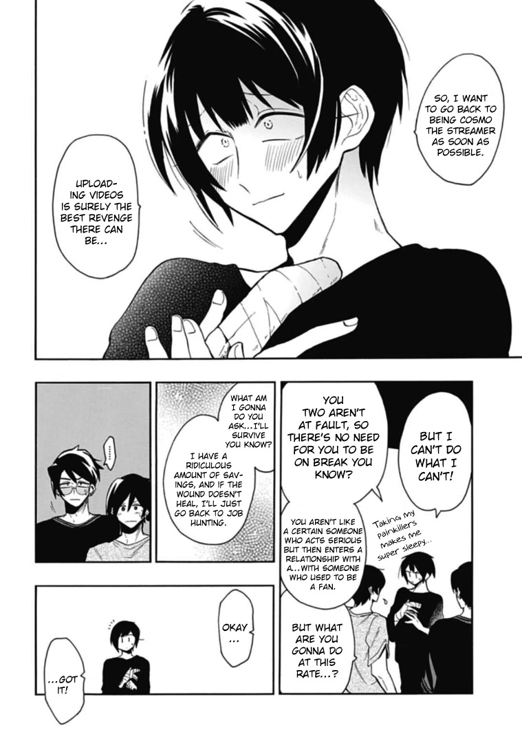 Gachi Koi Nenchakujuu: Net Haishinsha no Kanojo ni naritakute Chapter 40 page 12 - Chapter 40: Working positively