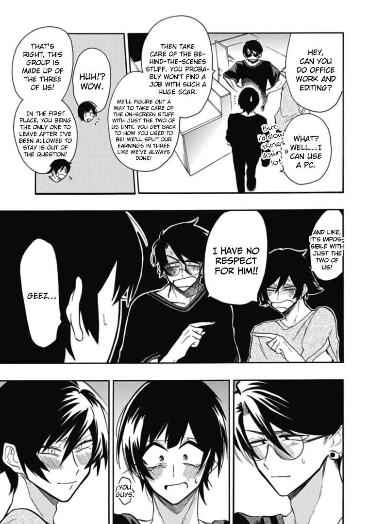 Gachi Koi Nenchakujuu: Net Haishinsha no Kanojo ni naritakute Chapter 40 page 13 - Chapter 40: Working positively