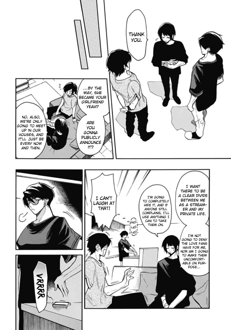 Gachi Koi Nenchakujuu: Net Haishinsha no Kanojo ni naritakute Chapter 40 page 14 - Chapter 40: Working positively