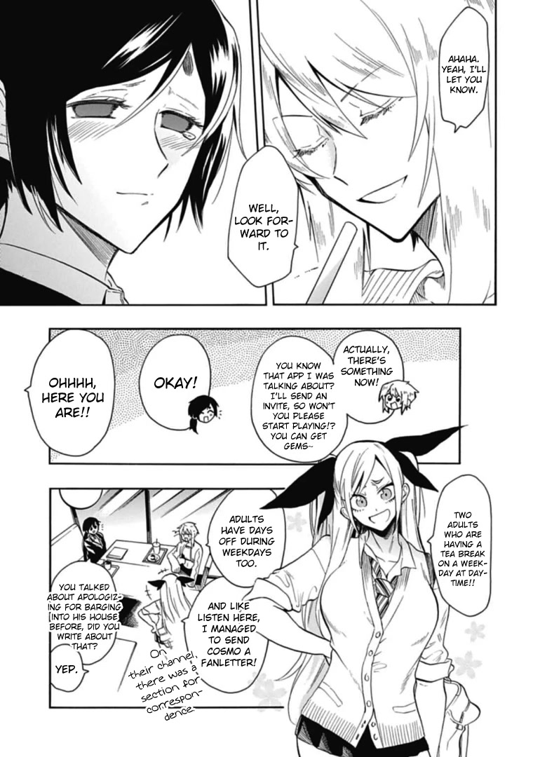 Gachi Koi Nenchakujuu: Net Haishinsha no Kanojo ni naritakute Chapter 40 page 5 - Chapter 40: Working positively