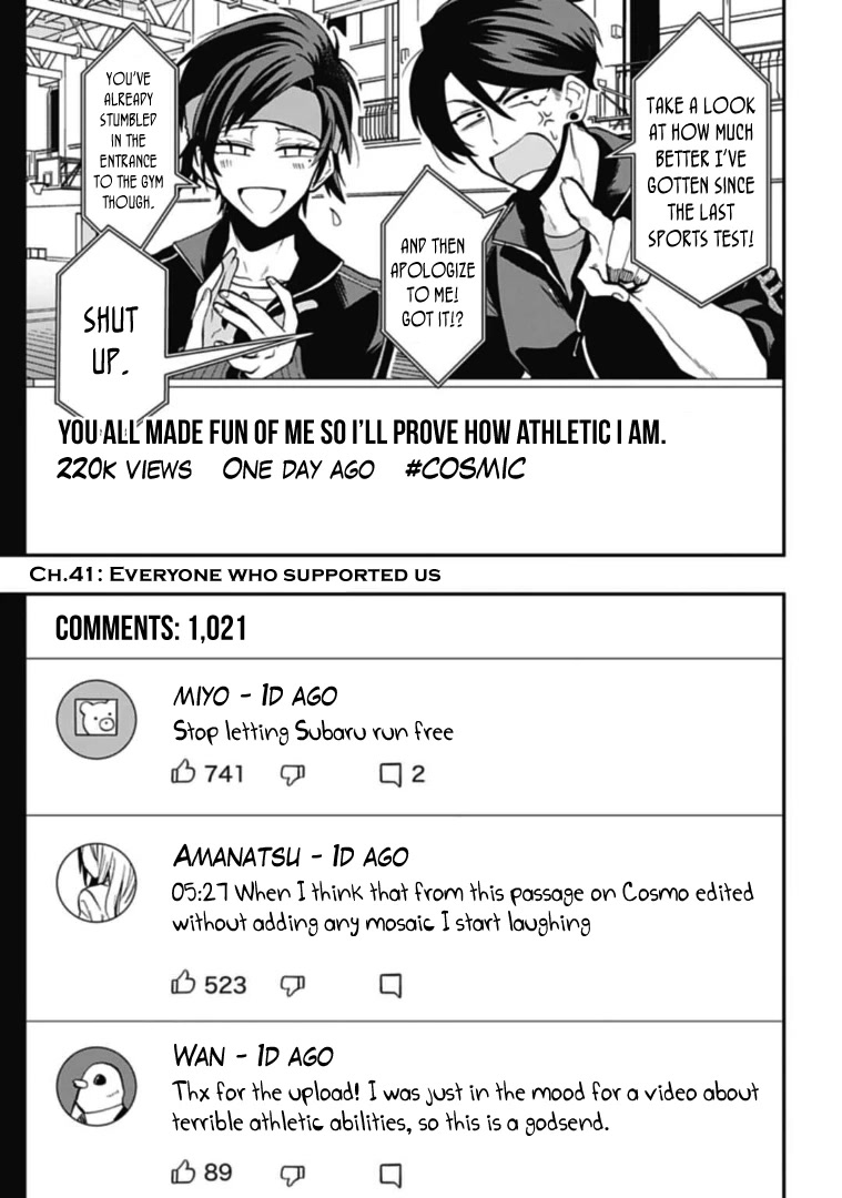 Gachi Koi Nenchakujuu: Net Haishinsha no Kanojo ni naritakute Chapter 41 page 1 - Chapter 41: Everyone who supported us