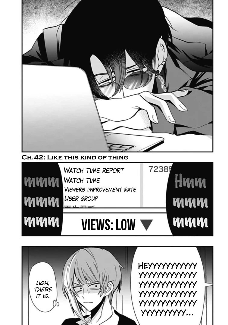 Gachi Koi Nenchakujuu: Net Haishinsha no Kanojo ni naritakute Chapter 42 page 1 - Chapter 42: Like this kind of thing