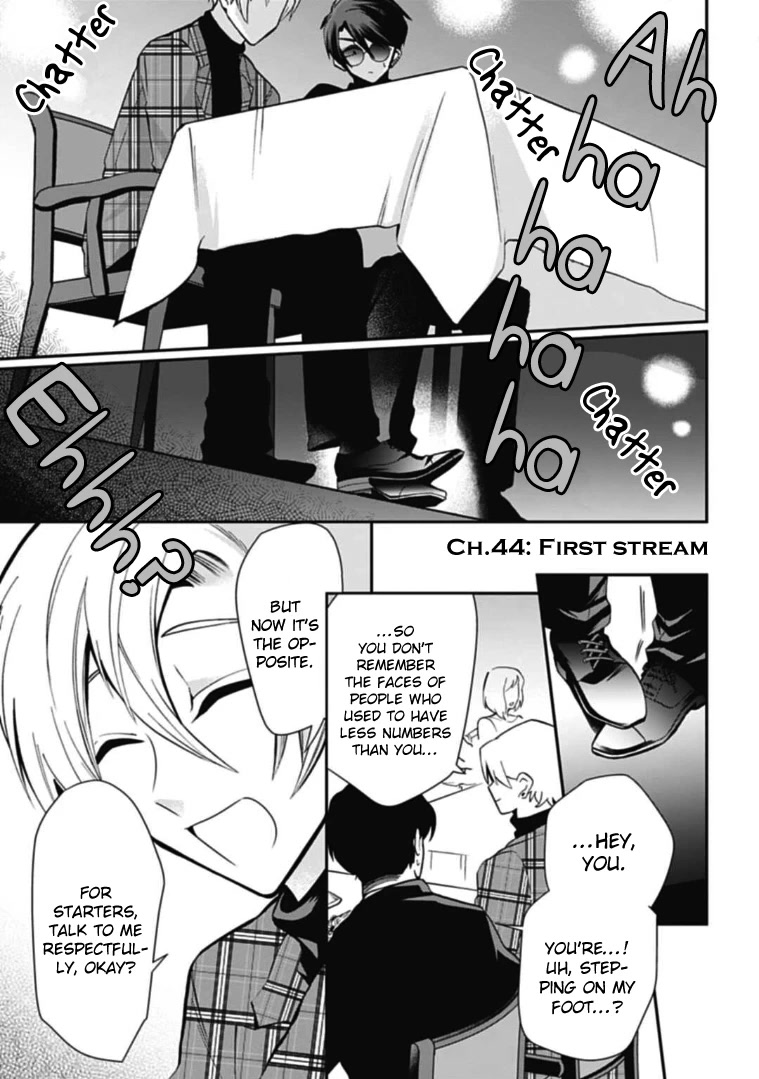 Gachi Koi Nenchakujuu: Net Haishinsha no Kanojo ni naritakute Chapter 44 page 1 - Chapter 44: First stream