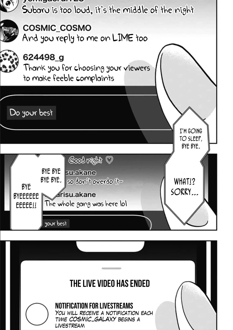 Gachi Koi Nenchakujuu: Net Haishinsha no Kanojo ni naritakute Chapter 45 page 11 - Chapter 45: Something is different