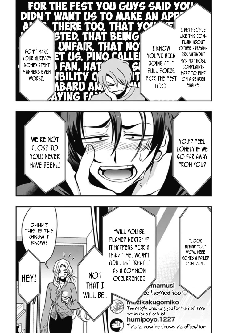 Gachi Koi Nenchakujuu: Net Haishinsha no Kanojo ni naritakute Chapter 45 page 6 - Chapter 45: Something is different