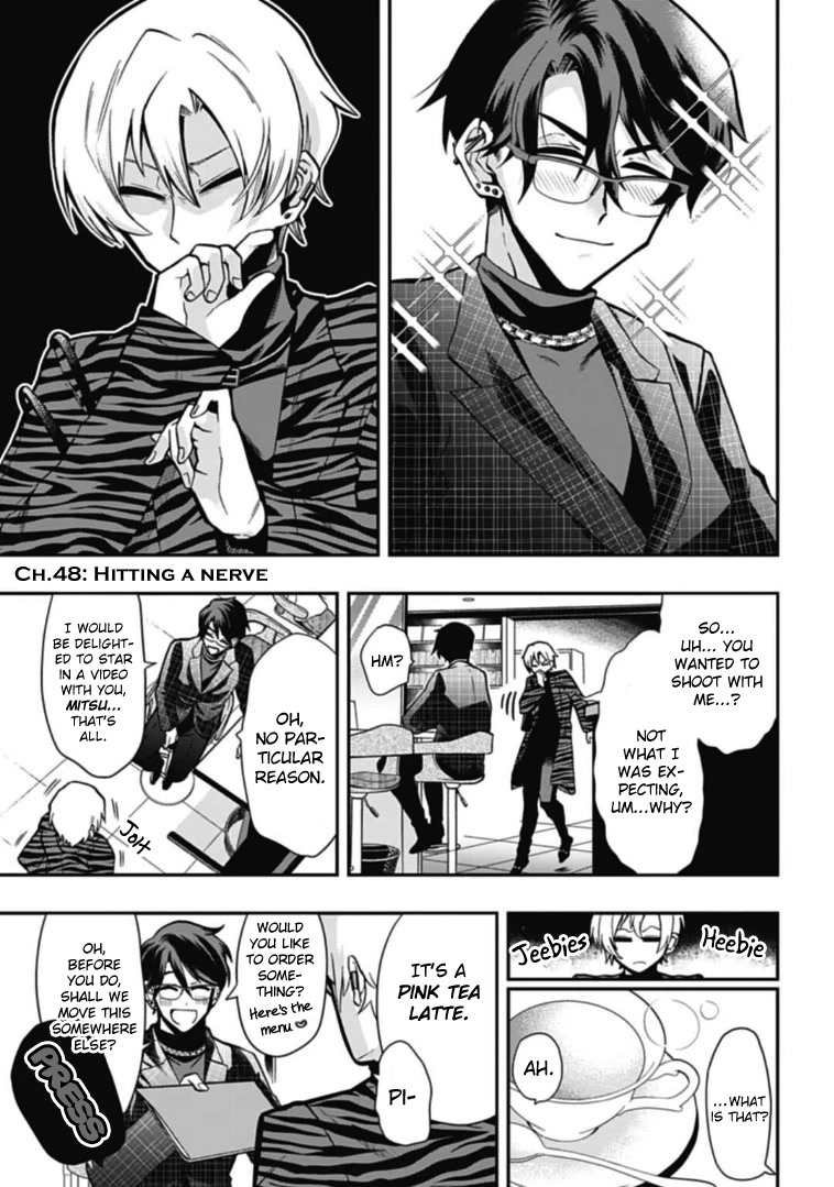 Gachi Koi Nenchakujuu: Net Haishinsha no Kanojo ni naritakute Chapter 48 page 1 - Chapter 48: Hitting a nerve