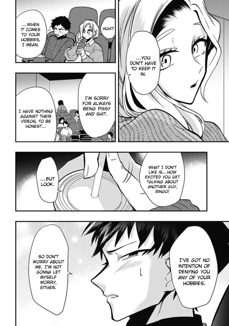 Gachi Koi Nenchakujuu: Net Haishinsha no Kanojo ni naritakute Chapter 48 page 10 - Chapter 48: Hitting a nerve