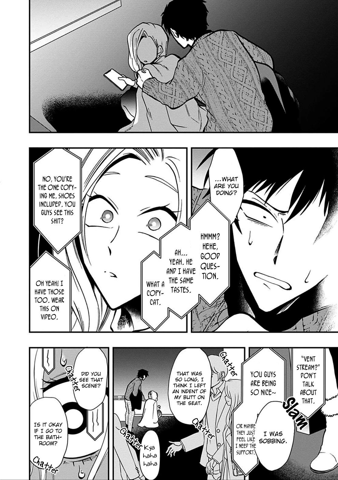 Gachi Koi Nenchakujuu: Net Haishinsha no Kanojo ni naritakute Chapter 49 page 2 - Chapter 49: You’re crazy