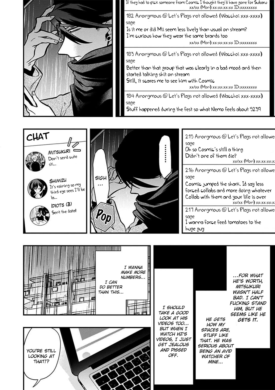 Gachi Koi Nenchakujuu: Net Haishinsha no Kanojo ni naritakute Chapter 49 page 8 - Chapter 49: You’re crazy