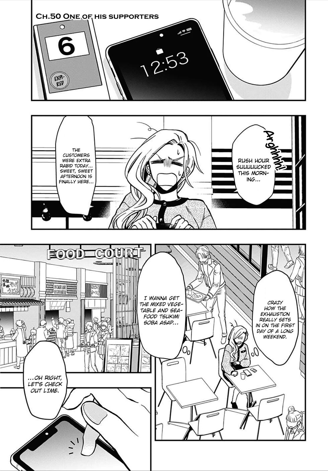 Gachi Koi Nenchakujuu: Net Haishinsha no Kanojo ni naritakute Chapter 50 page 1 - Chapter 50: One of his supporters