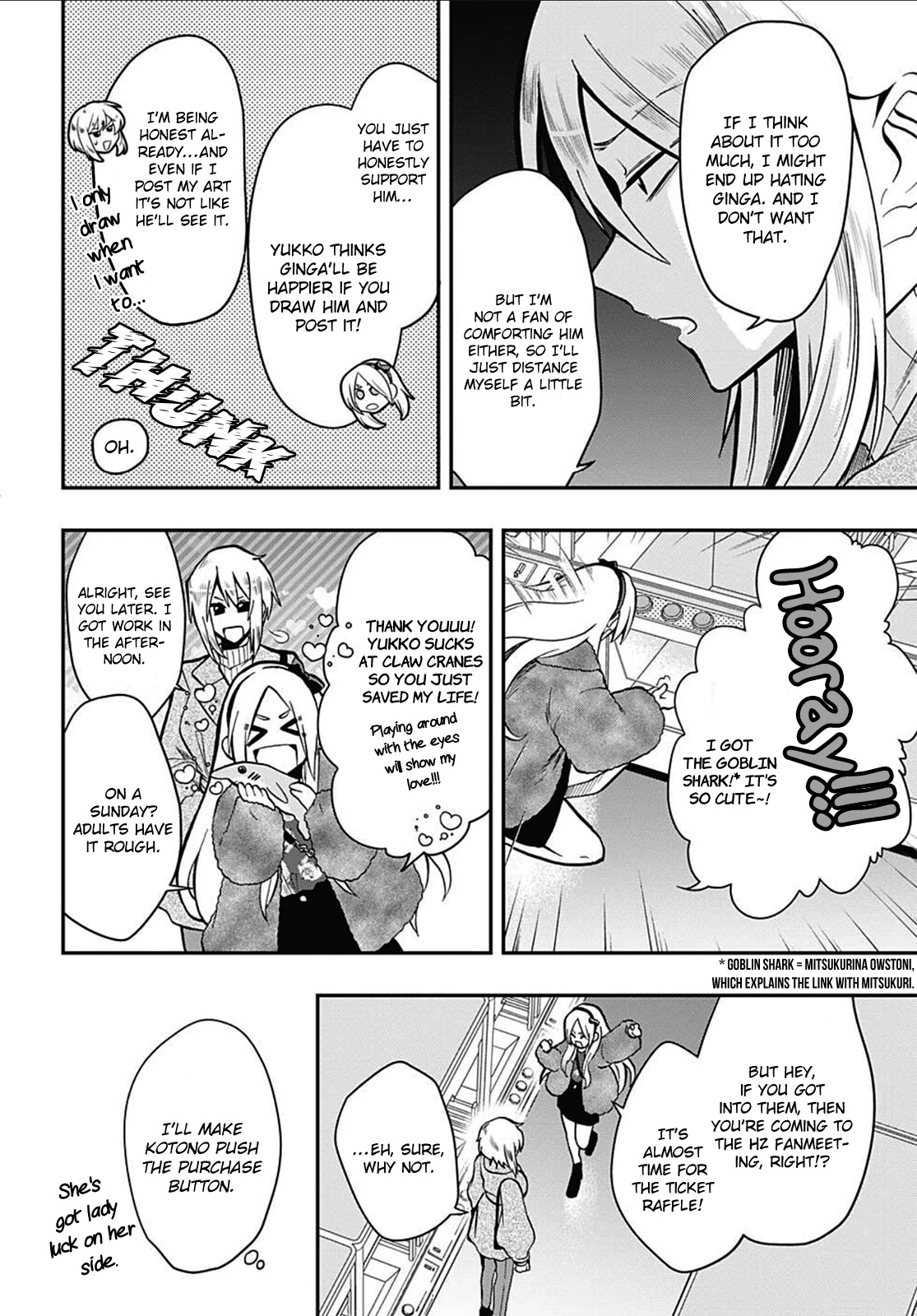 Gachi Koi Nenchakujuu: Net Haishinsha no Kanojo ni naritakute Chapter 50 page 10 - Chapter 50: One of his supporters