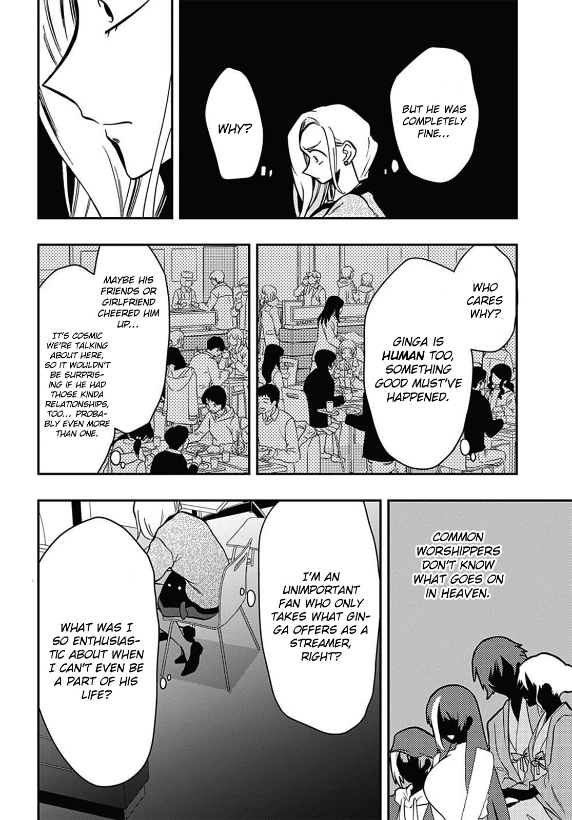 Gachi Koi Nenchakujuu: Net Haishinsha no Kanojo ni naritakute Chapter 50 page 4 - Chapter 50: One of his supporters