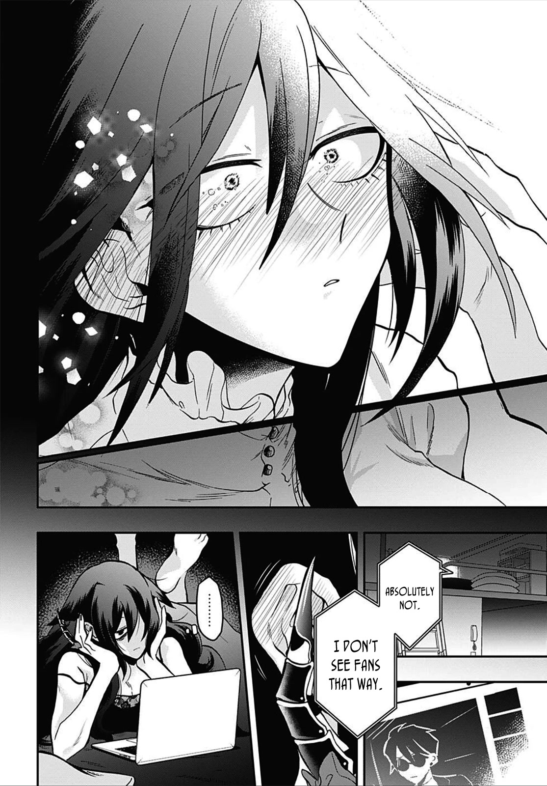 Gachi Koi Nenchakujuu: Net Haishinsha no Kanojo ni naritakute Chapter 52 page 16 - Chapter 52: My fave’s target of affection