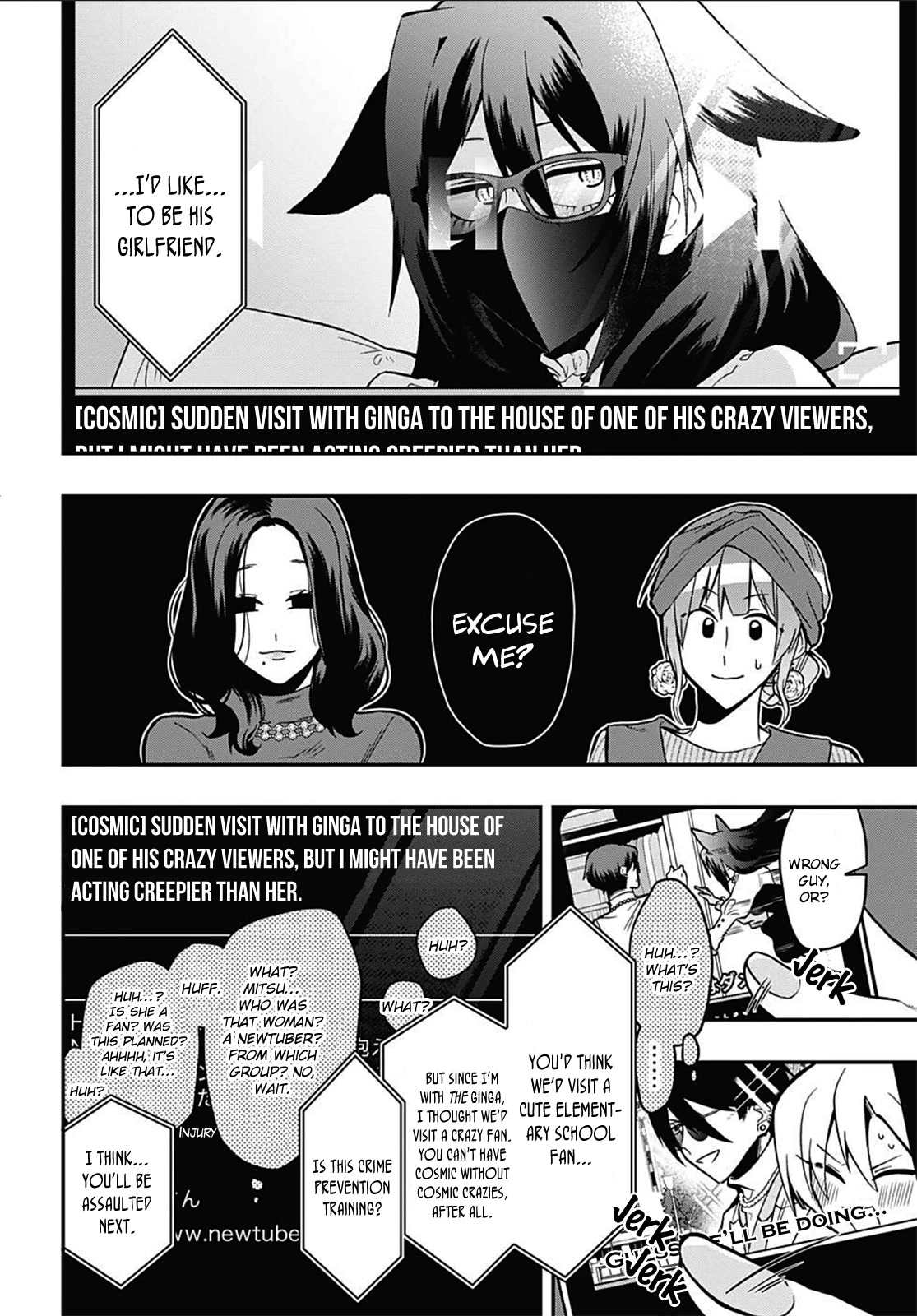Gachi Koi Nenchakujuu: Net Haishinsha no Kanojo ni naritakute Chapter 52 page 8 - Chapter 52: My fave’s target of affection