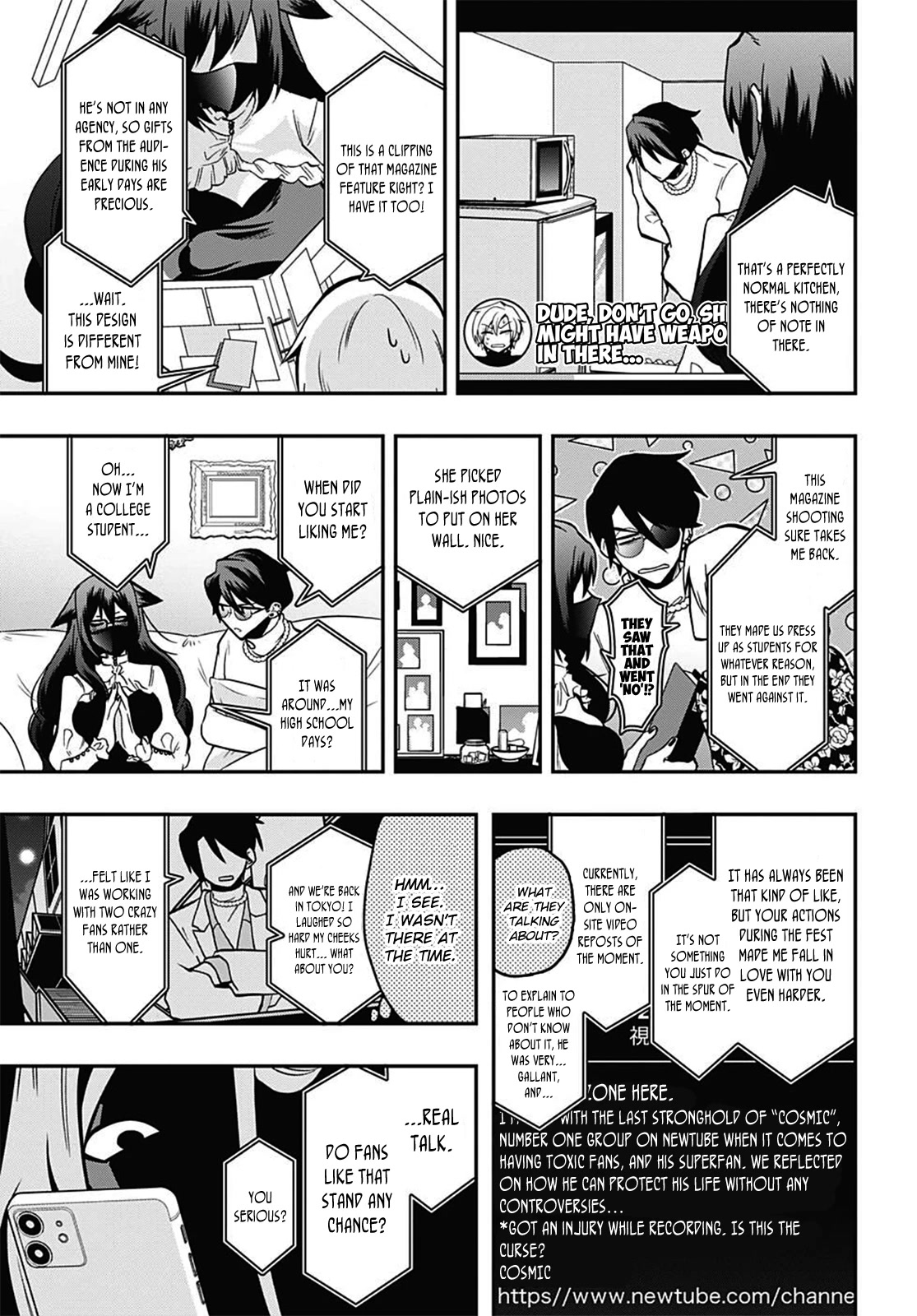 Gachi Koi Nenchakujuu: Net Haishinsha no Kanojo ni naritakute Chapter 52 page 9 - Chapter 52: My fave’s target of affection