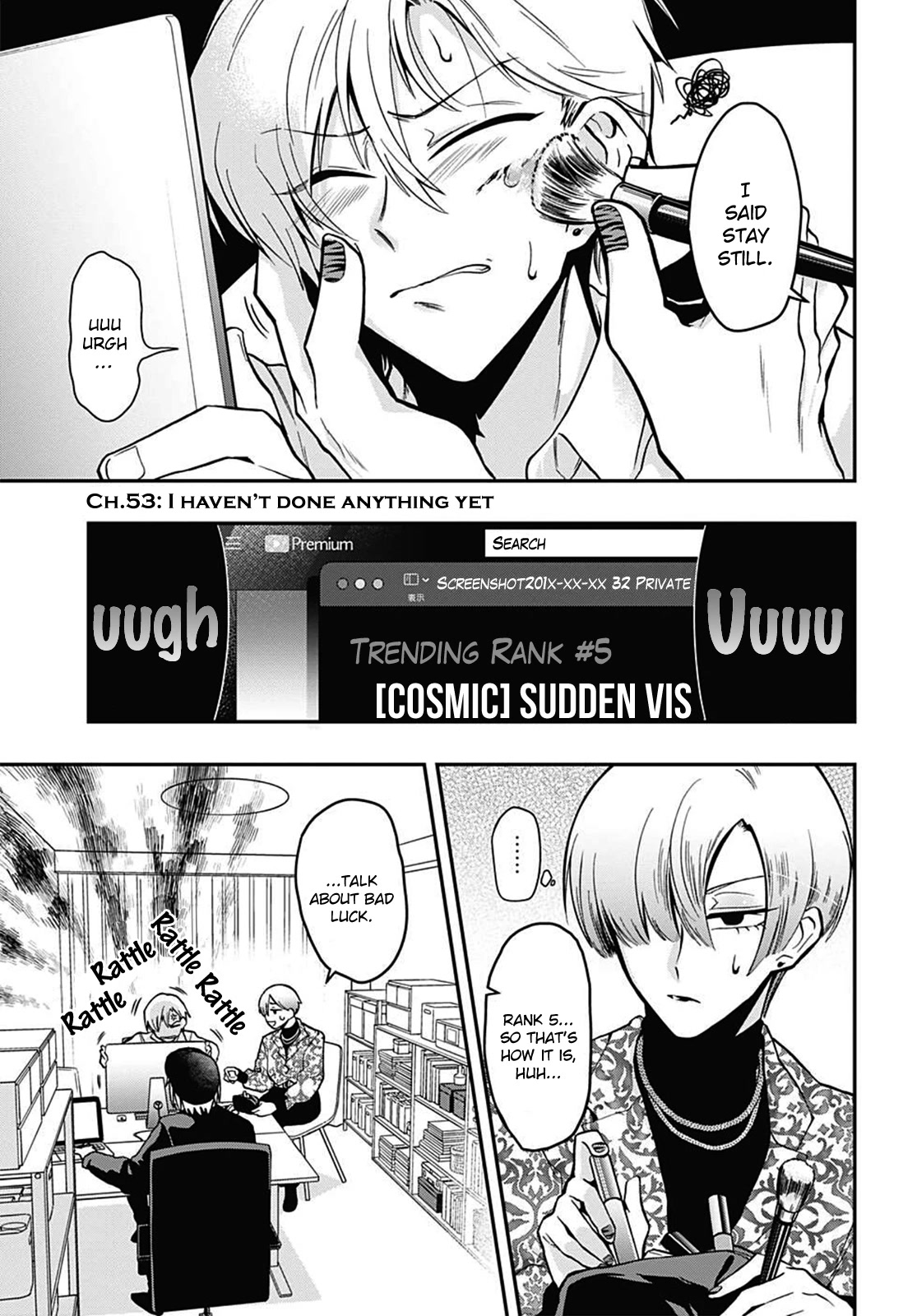 Gachi Koi Nenchakujuu: Net Haishinsha no Kanojo ni naritakute Chapter 53 page 1 - Chapter 53: I haven’t done anything yet