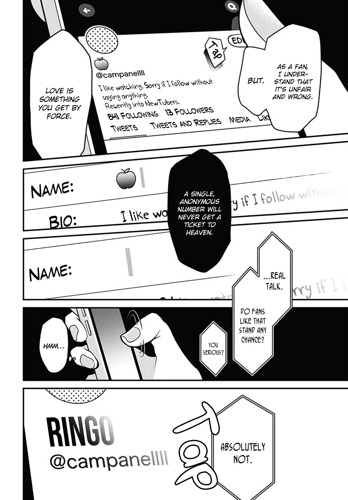 Gachi Koi Nenchakujuu: Net Haishinsha no Kanojo ni naritakute Chapter 53 page 14 - Chapter 53: I haven’t done anything yet