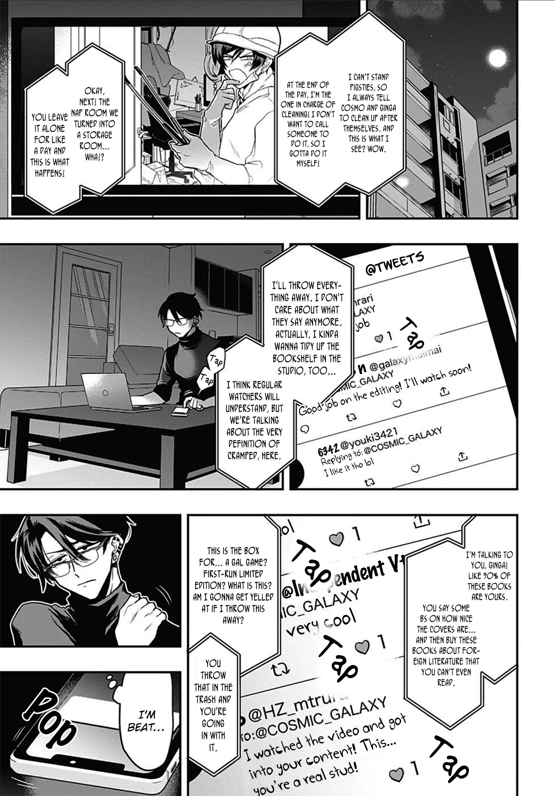 Gachi Koi Nenchakujuu: Net Haishinsha no Kanojo ni naritakute Chapter 54 page 11 - Chapter 54: A woman I don’t know