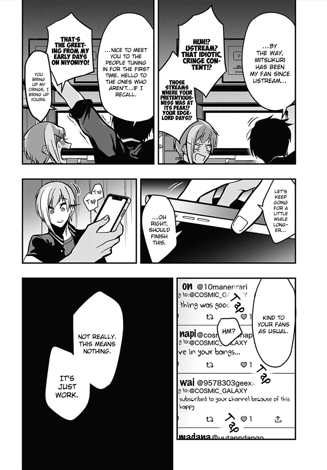Gachi Koi Nenchakujuu: Net Haishinsha no Kanojo ni naritakute Chapter 54 page 16 - Chapter 54: A woman I don’t know
