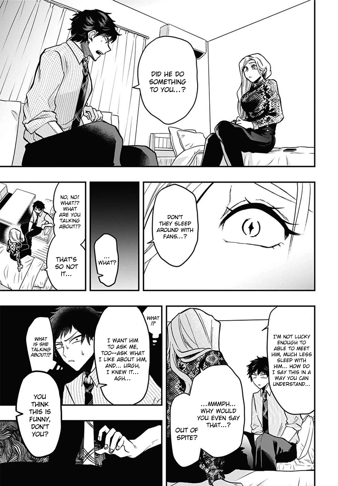 Gachi Koi Nenchakujuu: Net Haishinsha no Kanojo ni naritakute Chapter 54 page 5 - Chapter 54: A woman I don’t know